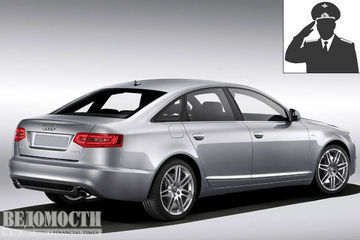 Статс-секретарь Службы внешней разведки Дмитрий Фадеев. Audi A6.