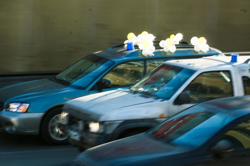 Автопробег в поддержку шествия «За честные выборы», 2012 г.