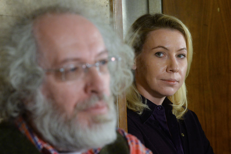 Алексей Венедиктов и Екатерина Павлова