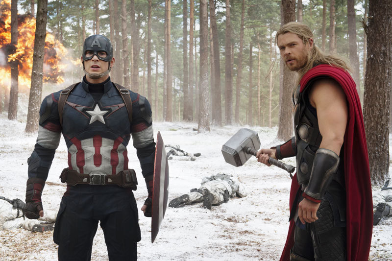 Картина «Мстители: Эра Альтрона» стартовала в 44 странах, заработав за первый уикенд $201,2 млн