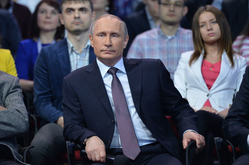 Владимир Путин на медиафоруме