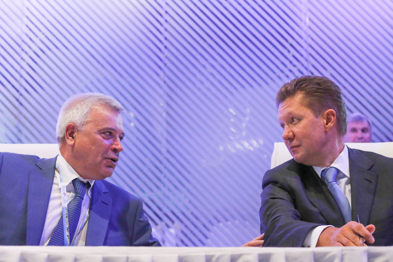 Вагит Алекперов и Алексей Миллер