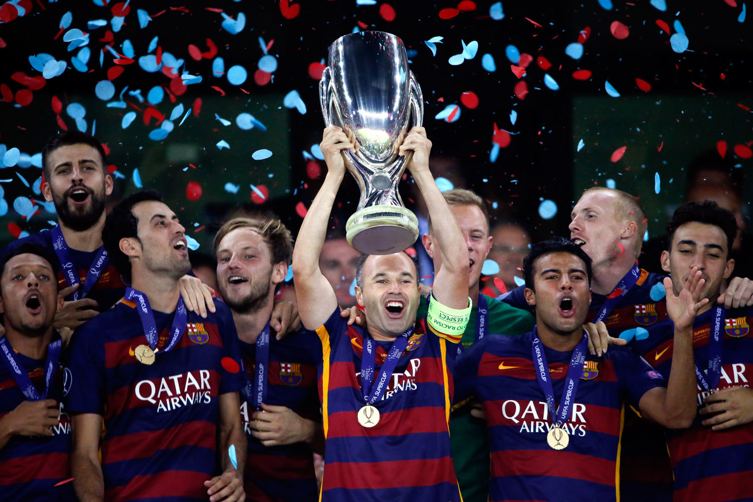 FC Barcelona стала пятикратным обладателем Суперкубка UEFA