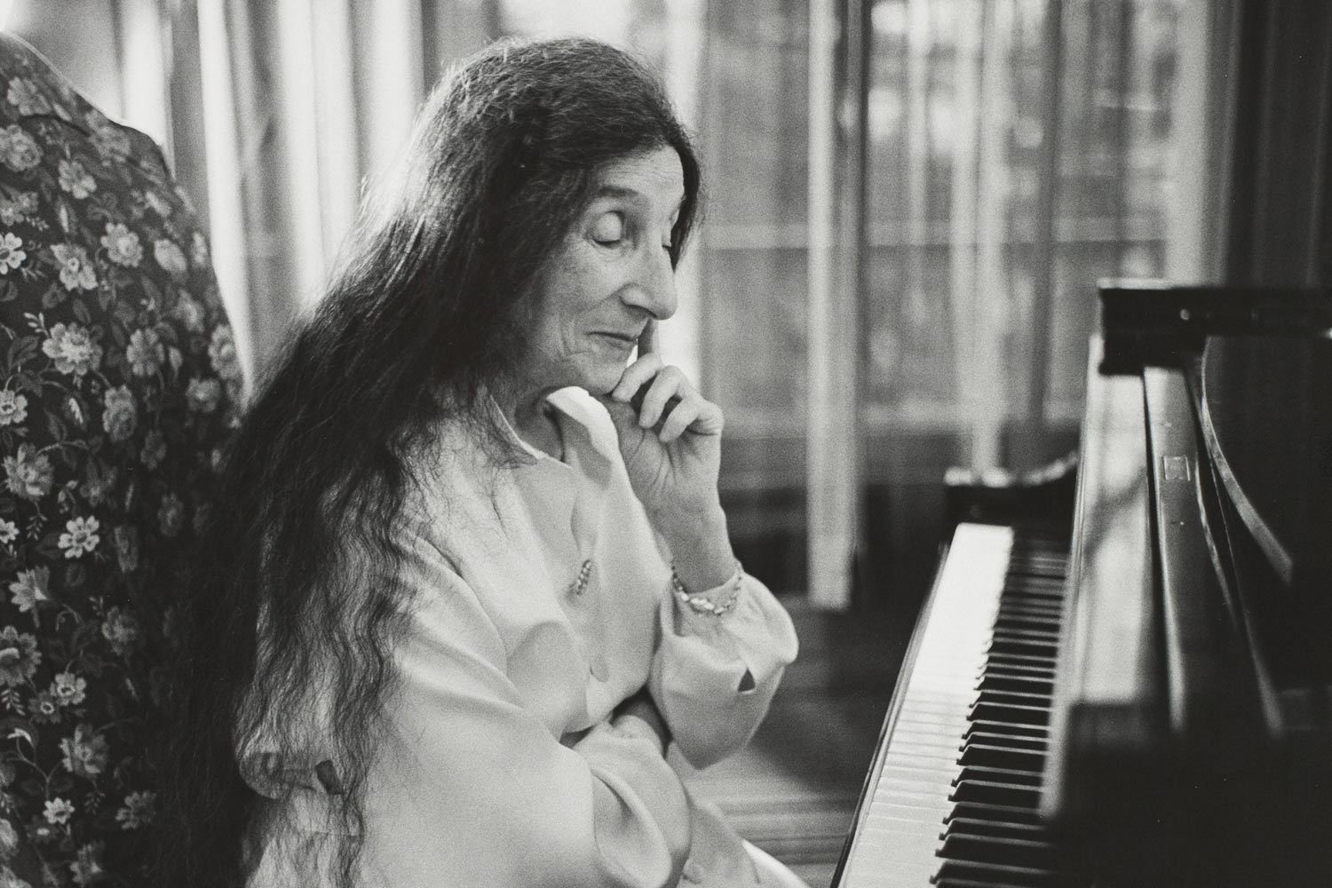 Клавесинистка Ванда Ландовска, 1957