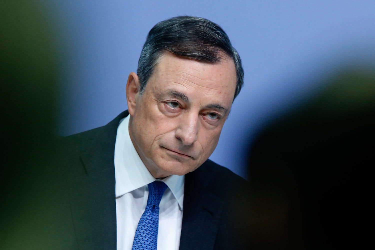 В ходе пресс-конференции Драги был пессимистичен