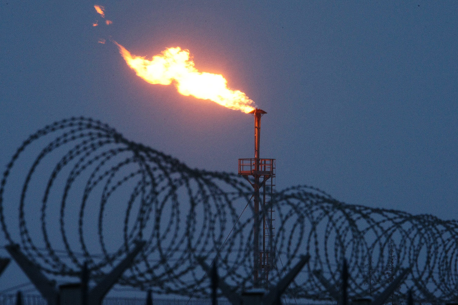 ПНГ добывается при разработке нефтяных месторождений, самый дешевый способ избавиться от него – сжечь на факеле