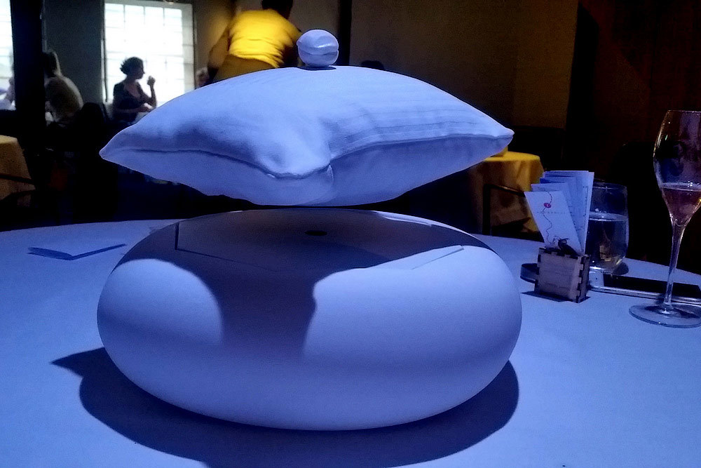 $4,1 млн в основном ушли на техническое переоснащение The Fat Duck. Например, при входе гости проходят через голографический коридор, а десерт подают на воздушной подушке