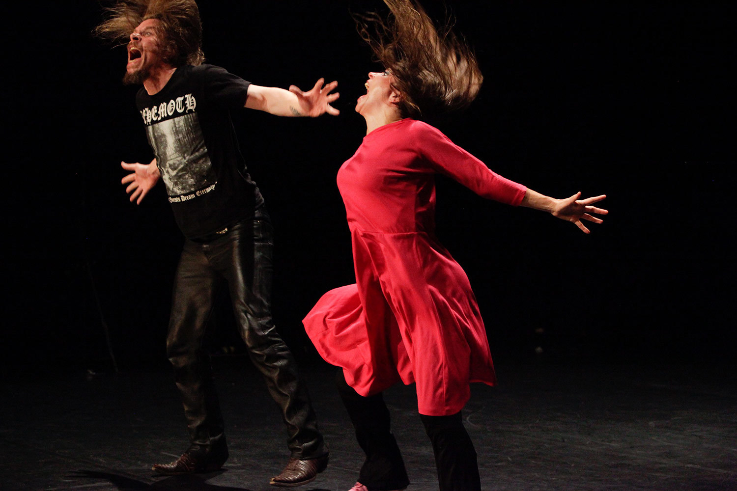 Танцовщица Эрна Омарсдоттир и ее муж-музыкант Владимир Йохансон – самая бешеная пара современной исландской сцены