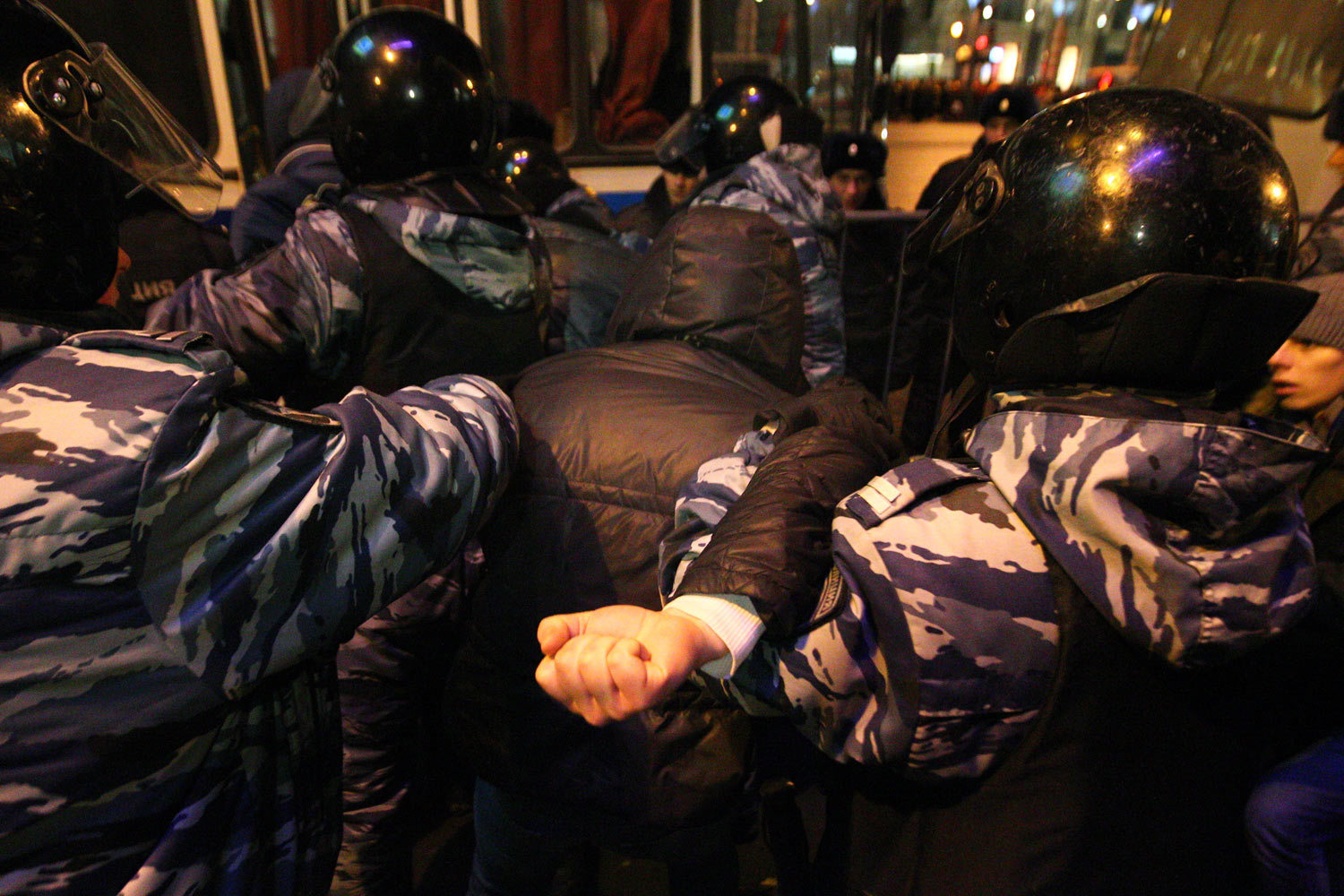 Ильдар Дадин был задержан во время акции на Манежной площади