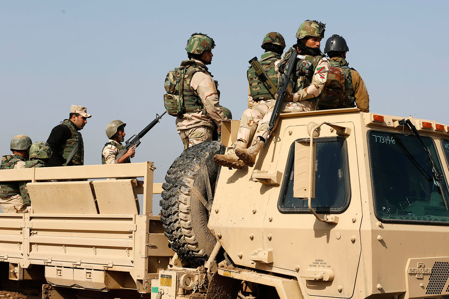 Сражение за Мосул уже началось, заявил представитель операции «Непоколебимая решимость» полковник Кристофер Гарвер