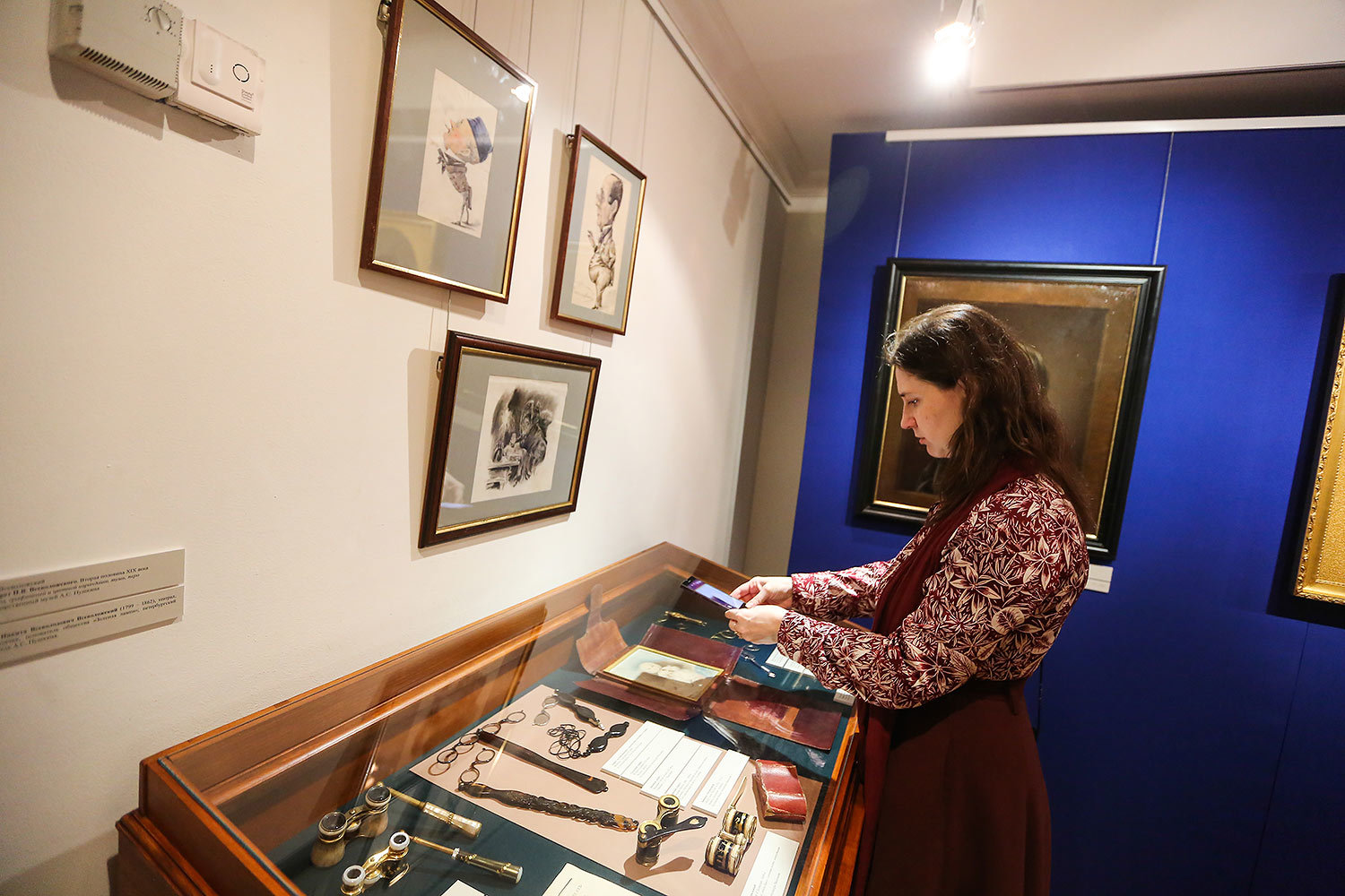 Выставка «А еще в очках!» в Государственном музее А. С. Пушкина