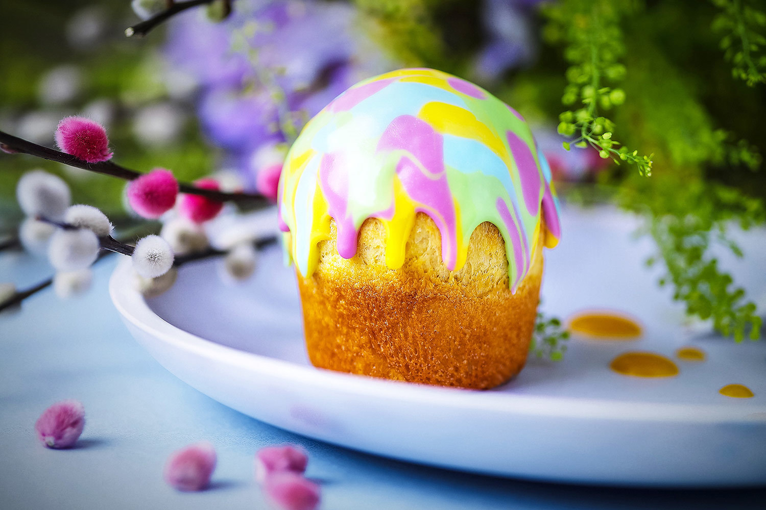 Вариация кулича от Владимира Мухина - пасхальная баба