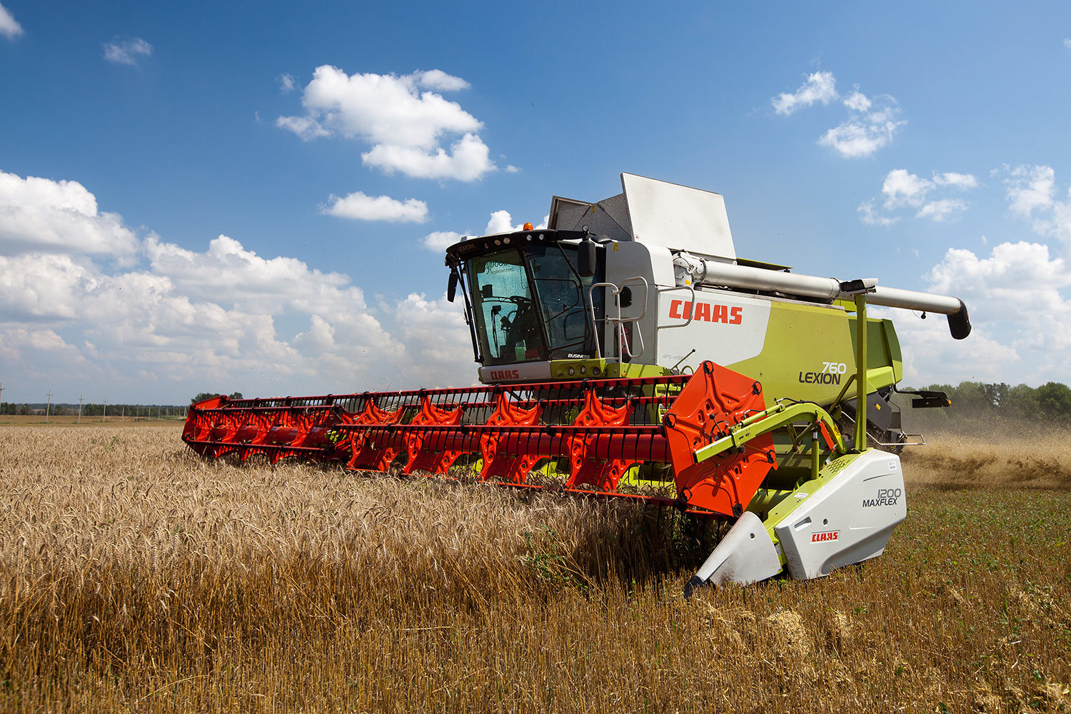 Claas подъехала  к субсидиям