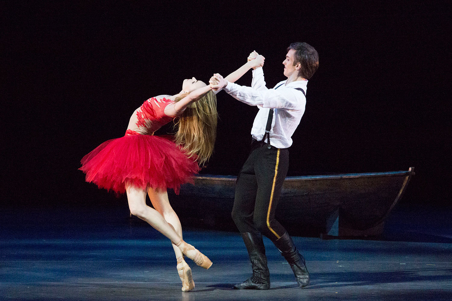 Фрагмент из награжденного призом балета «Герой нашего времени» исполнили Ольга Марченкова и Артемий Беляков