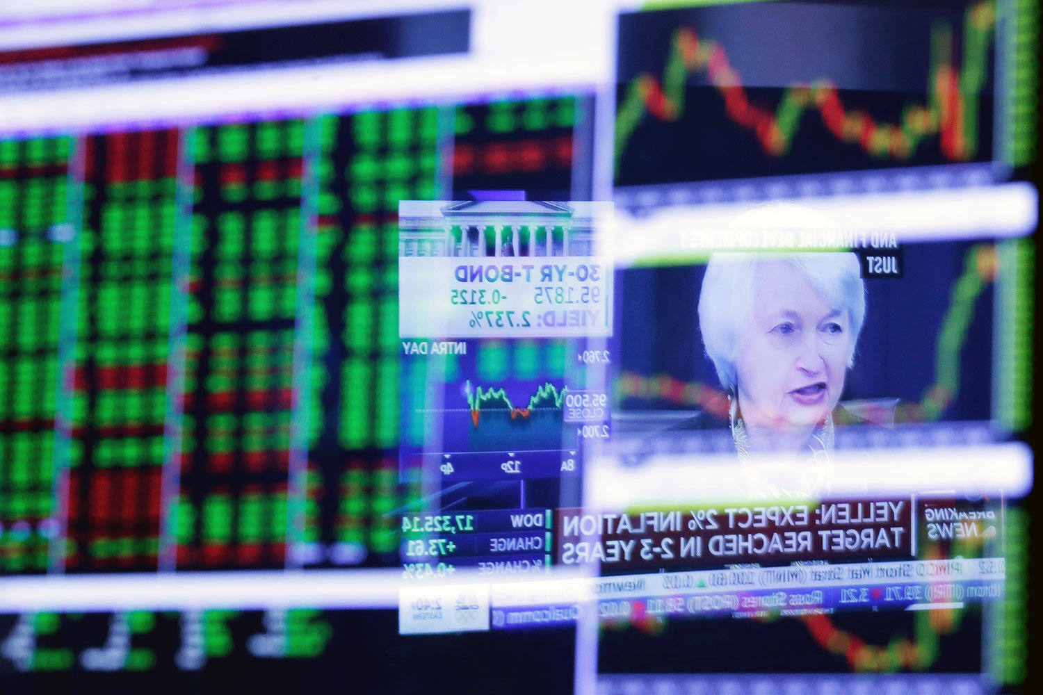 В марте руководители ФРС планировали повысить ставки за 2016 г. два раза по 25 б. п.