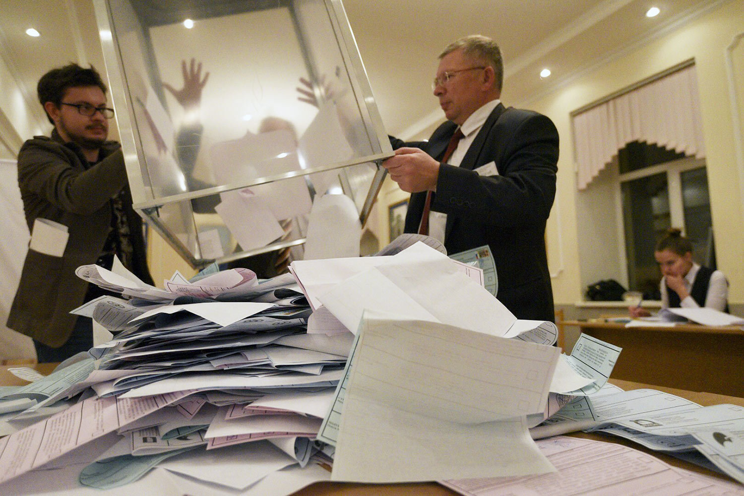 ЕР набрала больше 40% голосов в Санкт-Петербурге