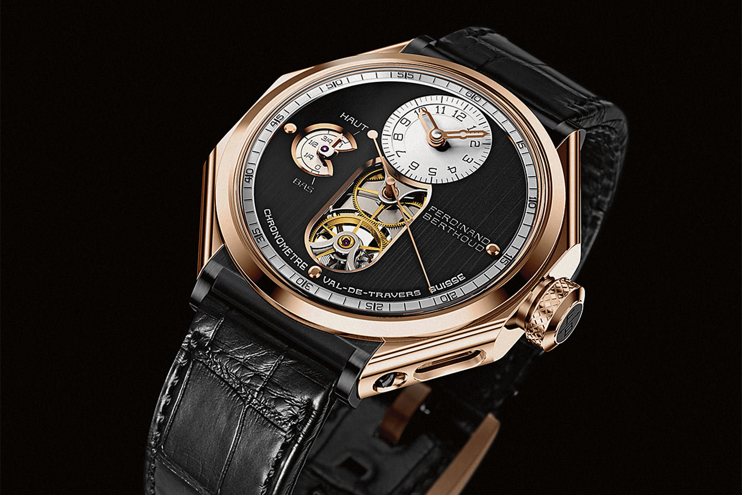 Первая модель под маркой Chronometrie Ferdinand Berthoud – хронометр FB 1