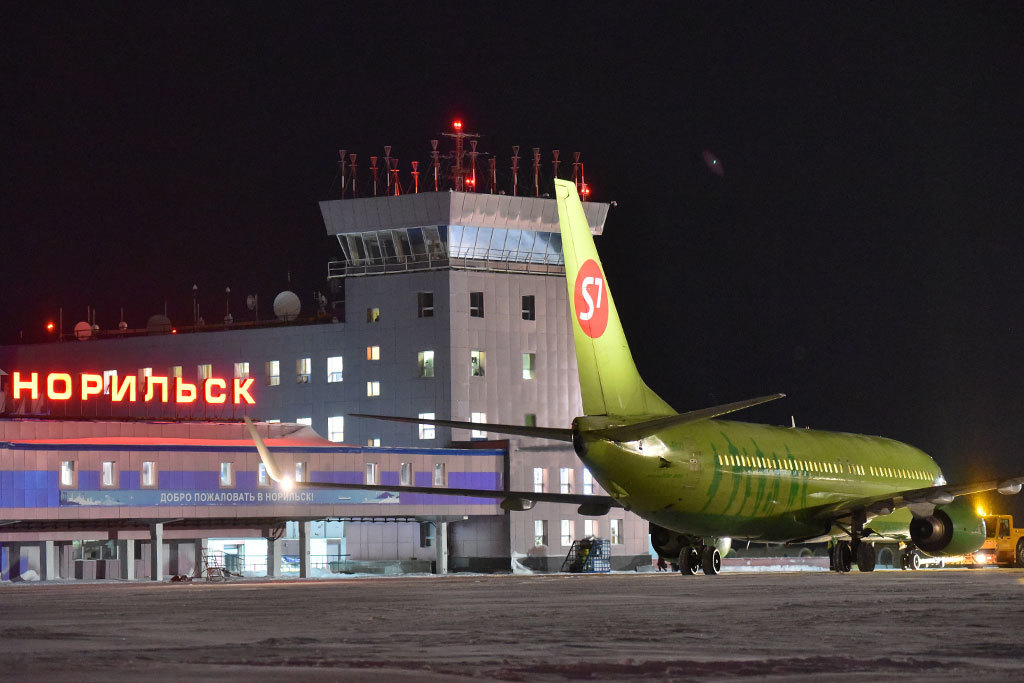 S7 продолжает летать в Новосибирск по зимнему расписанию трижды в неделю