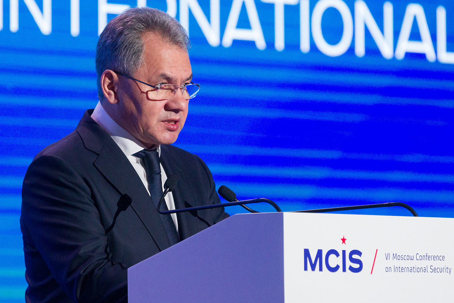 Основной посыл конференции был довольно агрессивным, позиция России по НАТО, США или конфликтам в Сирии или на Украине никаких изменений не претерпела