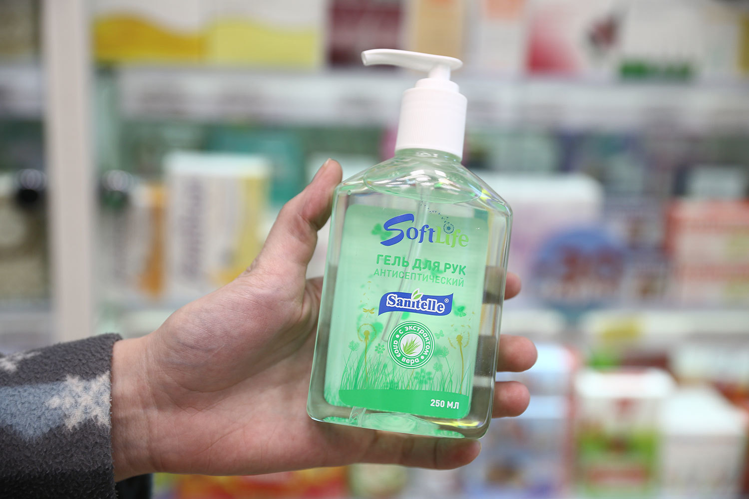 «Бентус лаборатории» производят кожные антисептики, основной бренд – Sanitelle