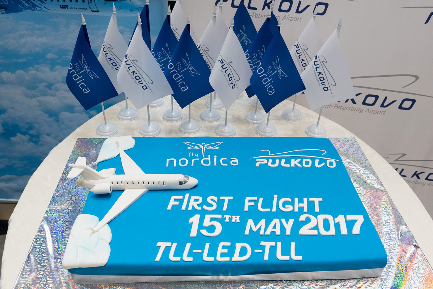 Эстонская авиакомпания Nordica совершила первый за 1,5 года рейс из петербургского аэропорта «Пулково» в столицу Эстонии