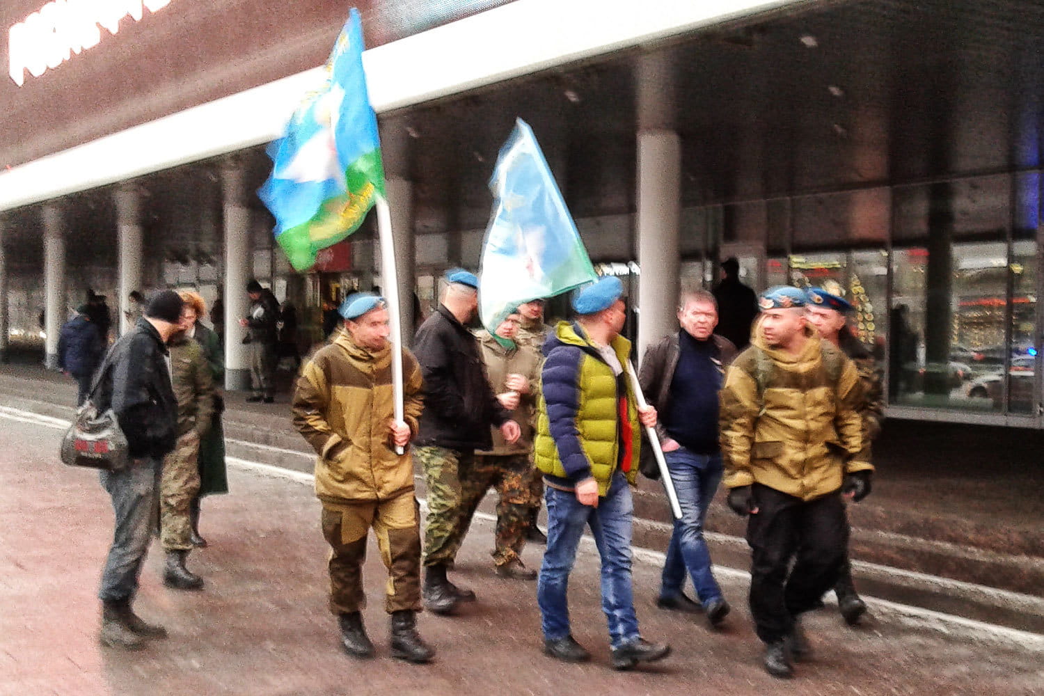 Полиция не вмешивалась в происходящее