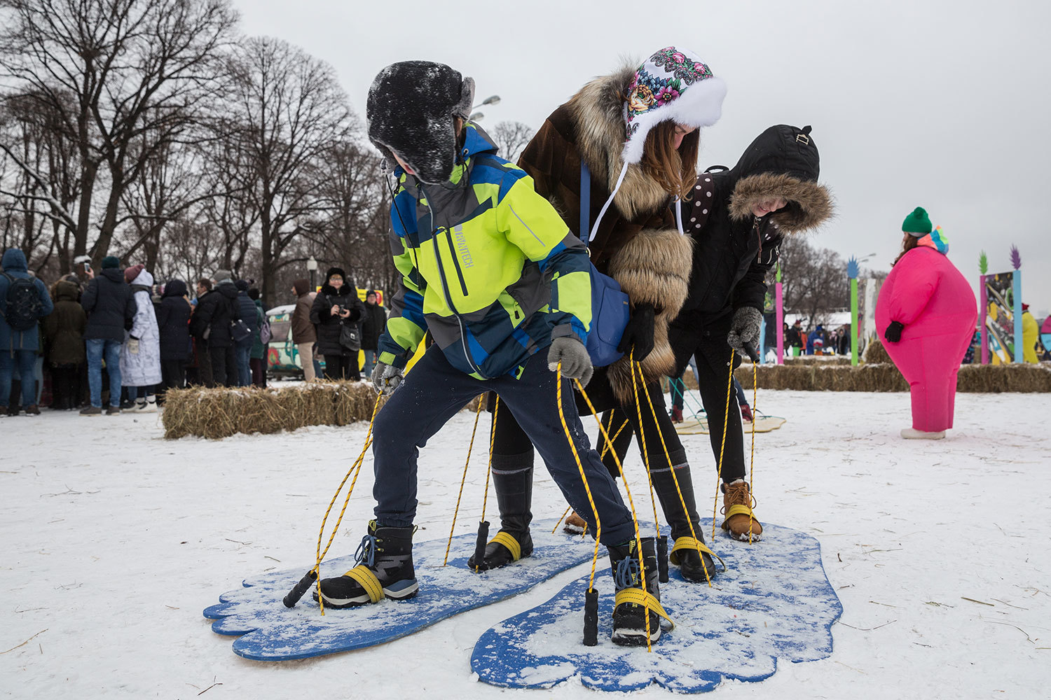 Празднование Масленицы в «Музеоне»