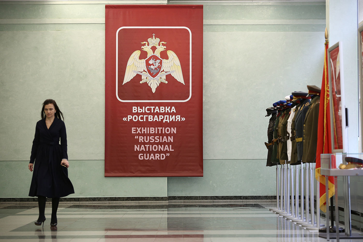 В Государственной думе проходит выставка Росгвардии