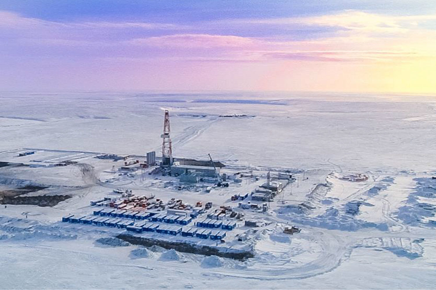 Компания начала бурить первую разведочную скважину на сухопутном Восточно-Таймырском участке весной 2017 г.