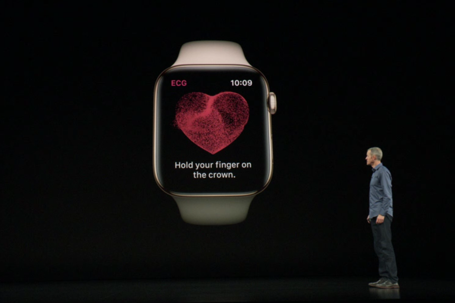 Марафоны можно будет теперь бегать с кардиограммой — с Apple Watch 4.