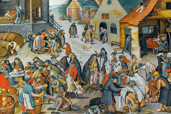 Питер Брейгель Младший «Семь актов милосердия»