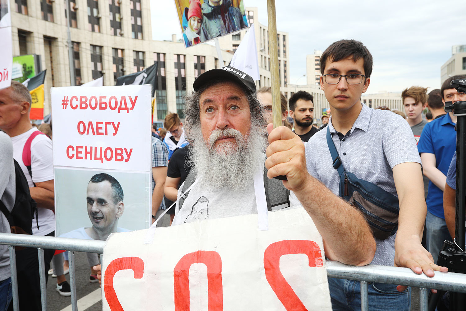 Протестные акции против произвола полиции и за свободу слова прошли в воскресенье и в других городах России