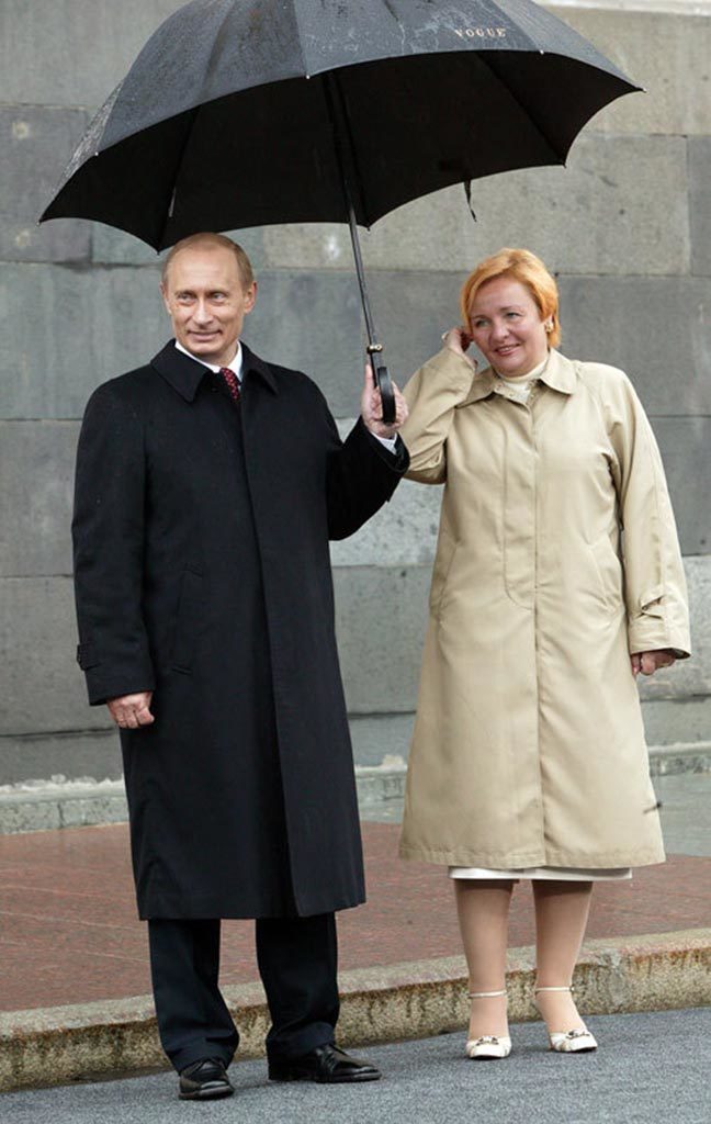 2005 год. Владимир Путин и его супруга Людмила