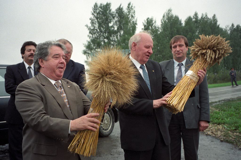 Вяхирев с руководителем администрации Орловской области Егором Строевым