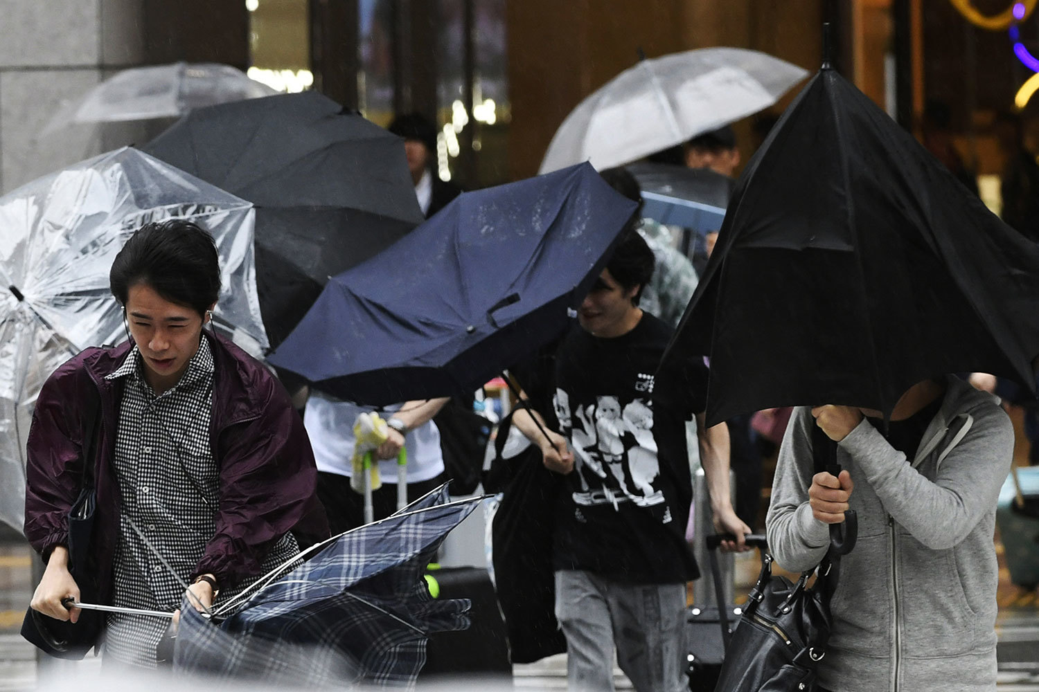 Порывы ветра в эпицентре непогоды достигали 65 км/ч