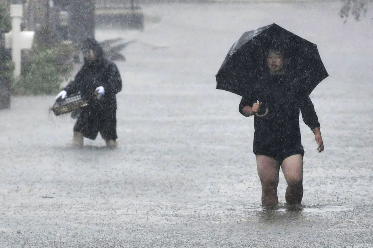 В префектурах Нагано и Сайтама произошли крупные наводнения из-за разлива рек