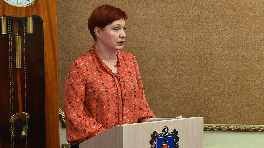 Врио замгубернатора Брянской области Елена Егорова