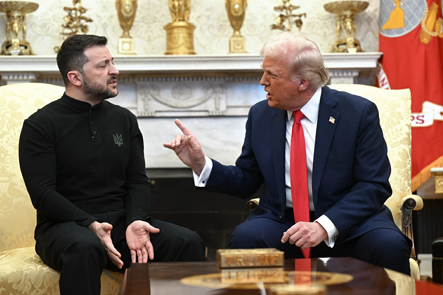 Трамп заявил, что хочет завершить конфликт, а Зеленский хочет воевать -  Ведомости