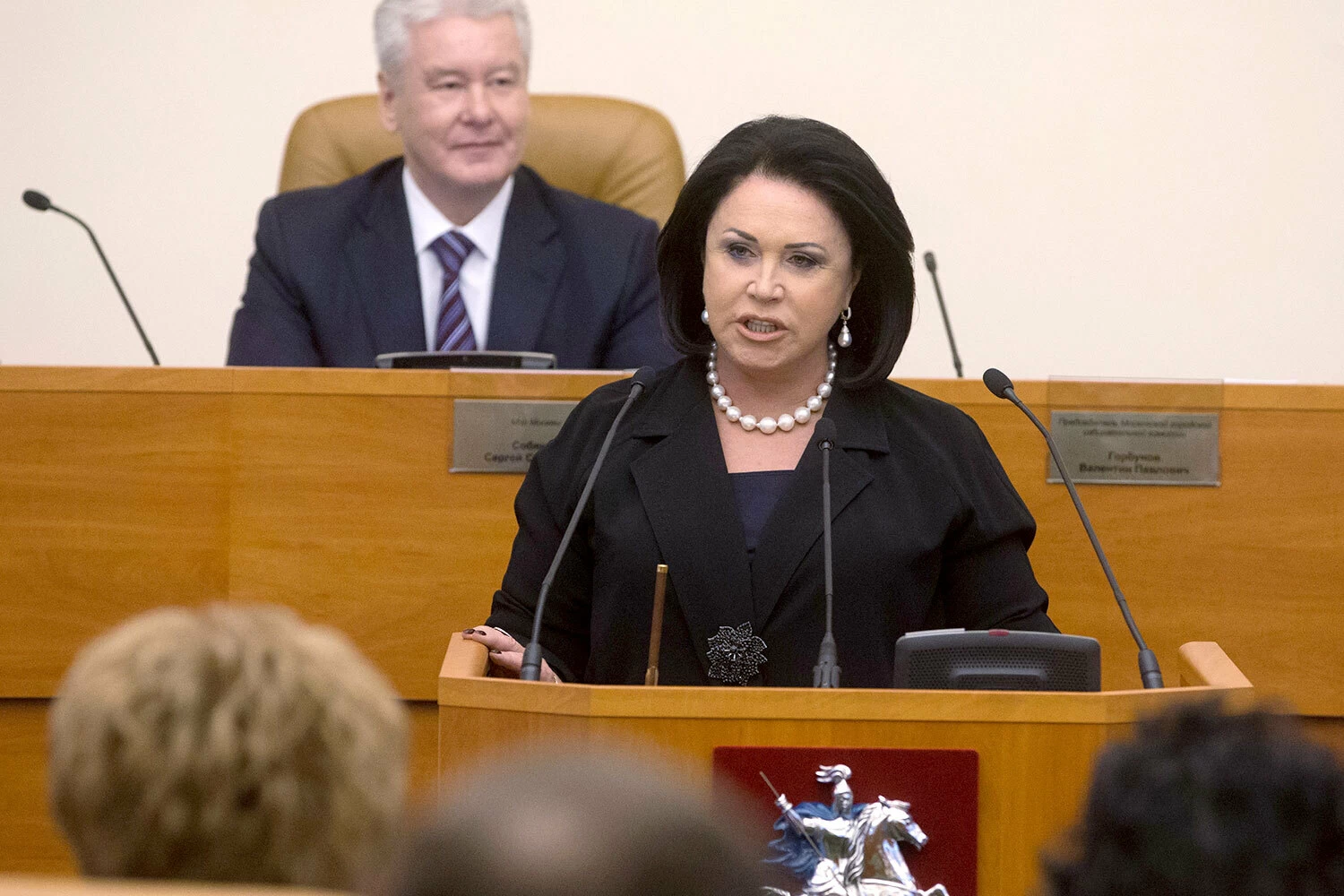 Параллельно певица занималась политикой. В июле 1987 г. ее коллектив «Русская песня» выступил на совместном концерте советских и американских артистов в поддержку мира и ядерного разоружения «Наш ход». В сентябре 2014 г. ее избрали депутатом Московской городской думы от партии «Единая Россия». Во время выборов мэра Москвы и президента России певица поддерживала Сергея Собянина и Владимира Путина соответственно. Сейчас Надежда Бабкина входит в Совет по делам казачества при президенте России.