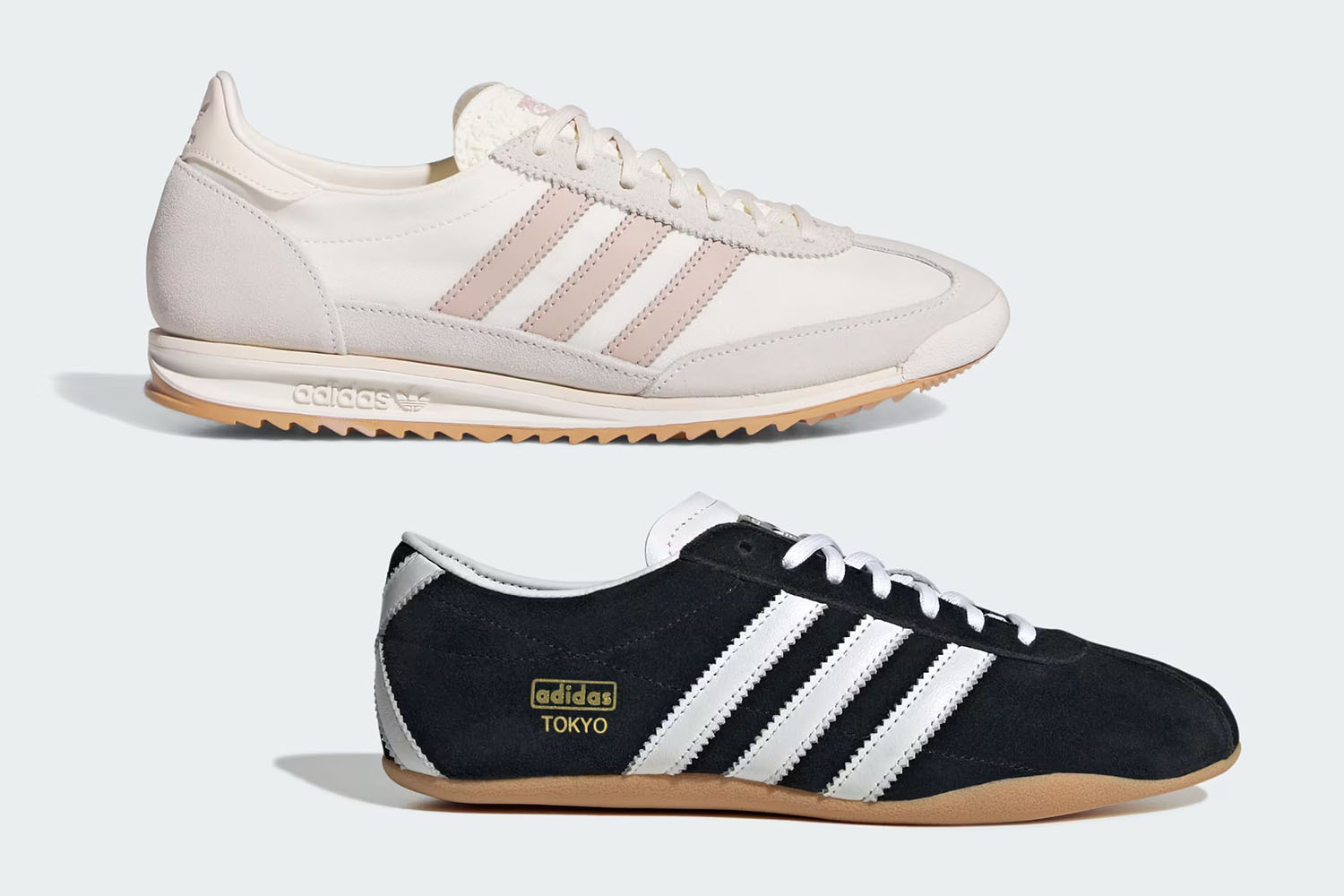 Ретролинейка будет дополнена моделями SL72 (сверху) и Tokyo trainer