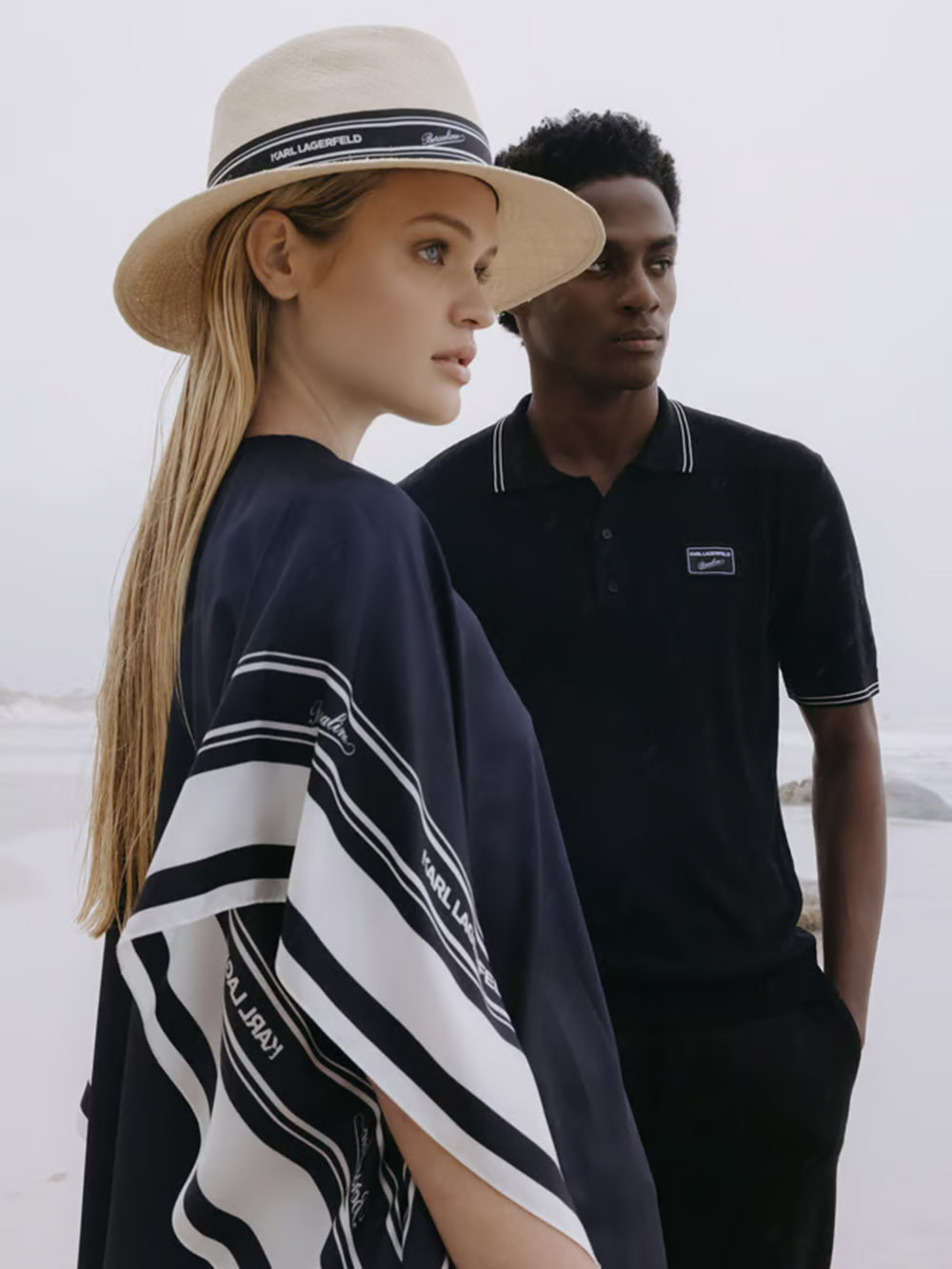 Модели из коллаборации Borsalino X Karl Lagerfeld