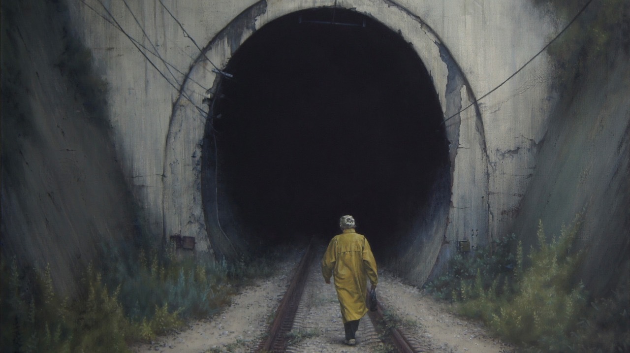 Максим Корольков, из серии «Знаменитый песочный плащ», 2021