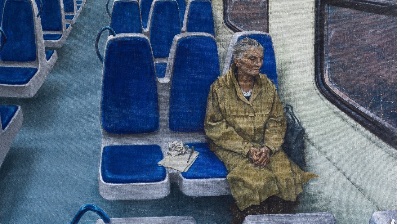 Максим Корольков, из серии «Знаменитый песочный плащ», 2021