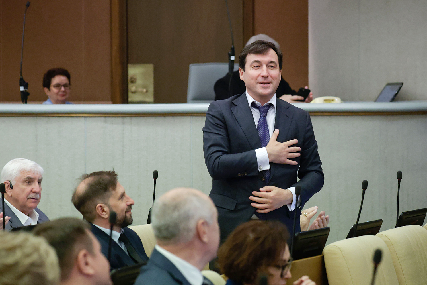 Депутат Дмитрий Гусев.