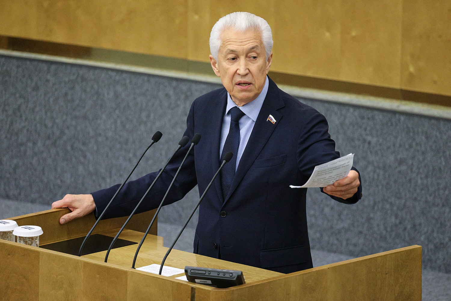 Руководитель фракции «Единая Россия» в Госдуме Владимир Васильев.