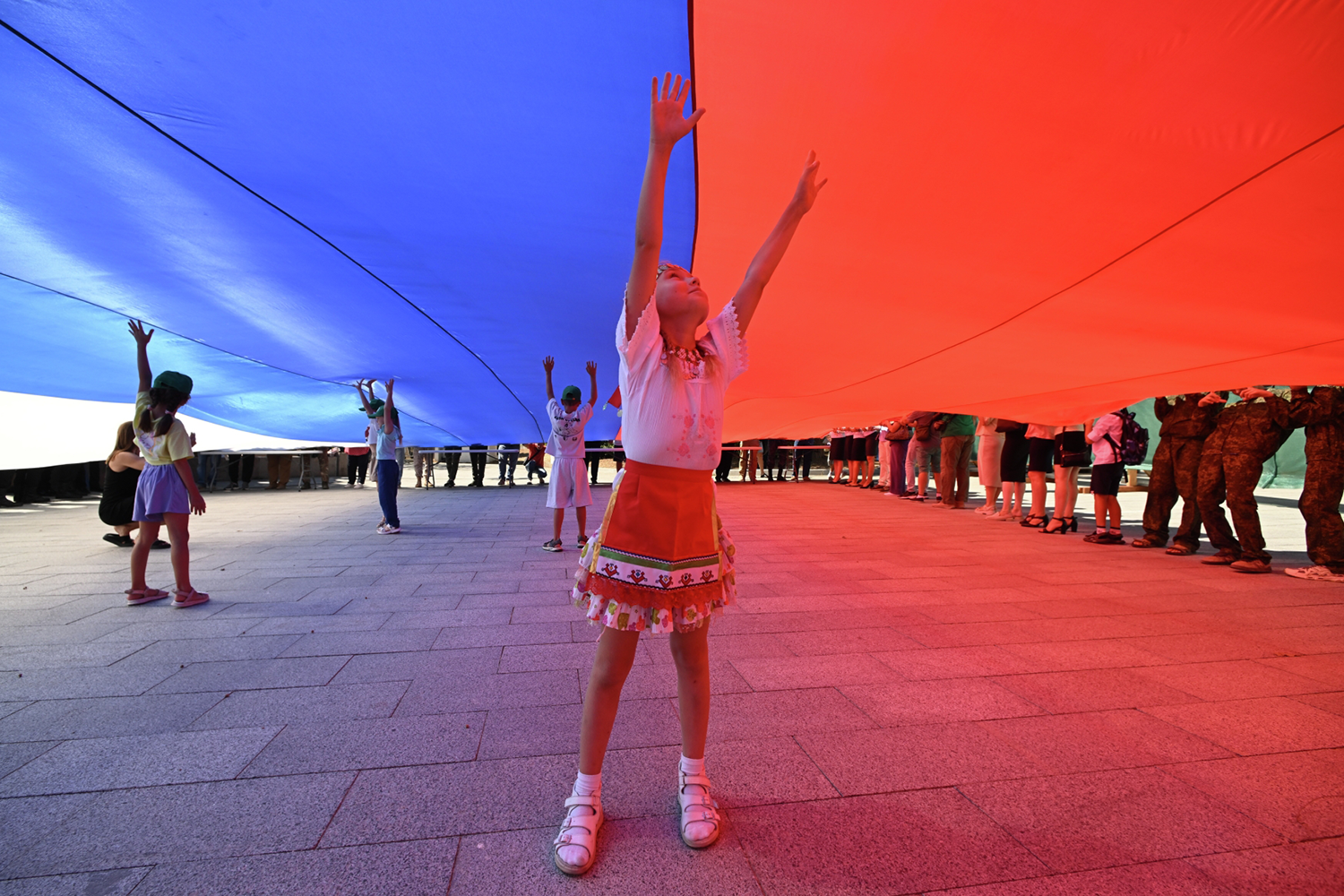 22 августа 2025 г.&nbsp;Празднование Дня государственного флага России, Севастополь.