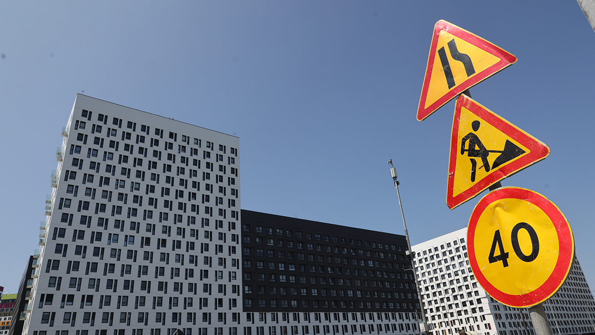 В июле 2025 г. в России было возведено 1000 многоквартирных домов