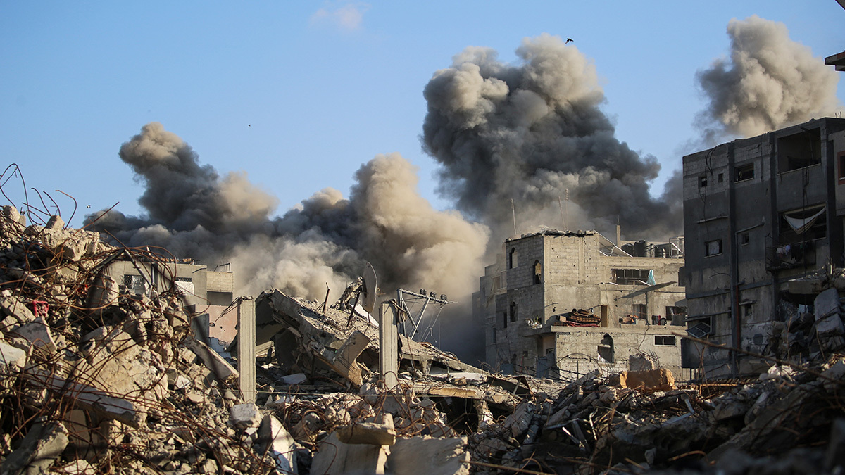 Бомбардировки израильских ВВС совпали с операциями «Хамас» против других палестинских группировок