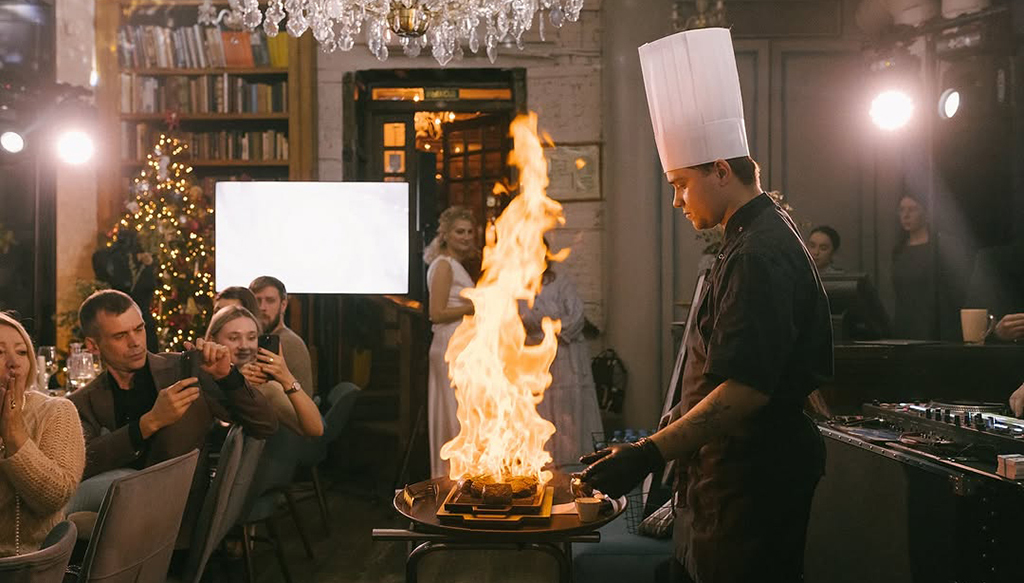 Новосибирск, ресторан «Библиотека»