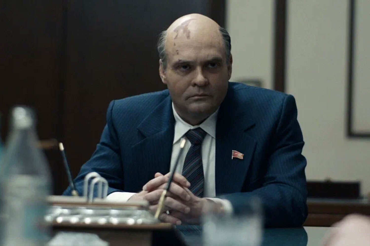 В драматическом сериале HBO «Чернобыль» (2019), снятом шведским режиссером Йоханом Ренком, Горбачева сыграл швед Давид Денсик, известный по ролям в блокбастерах «Девушка с татуировкой дракона» и «Не время умирать».